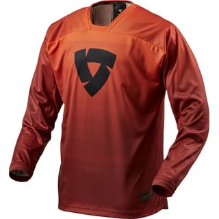 Revit Scramble, Trikot - Dunkelrot/Orange - M