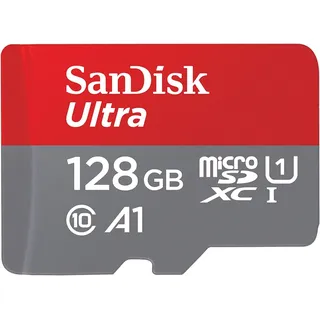 + SD-Adapter UHS-I U1 A1 120 MB/s 128 GB