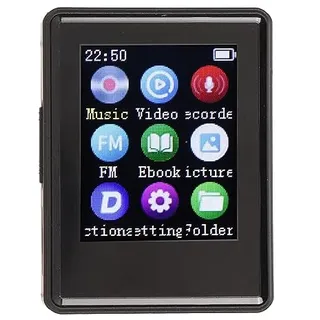 80-GB-MP3-Player mit Bluetooth und WLAN, HiFi-MP3-Spotify-Player mit Verlustfreiem Sound, FM, Radio, E-Book, 1,77-Zoll-Touchscreen-Streaming-MP3-MP4-Player für Kinder