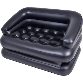Avenli Aufblasbares Sofa 198 x 138 x 62 cm – Verwandlung in Doppel-Luftbett – Aufblasbare Couch & Gästebett – Lounge Sofa für Camping & Zuhause – Multifunktionales Aufblasbares Bett für 1-2 Personen