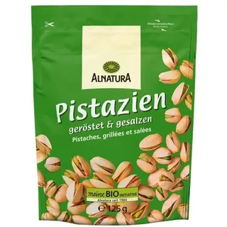 Alnatura Bio Pistazien geröstet und gesalzen 125 g