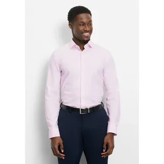 Olymp super slim, Modern Kent Uni Twill, Rose, 39