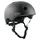 Halbschalenhelm Schwarz XXL