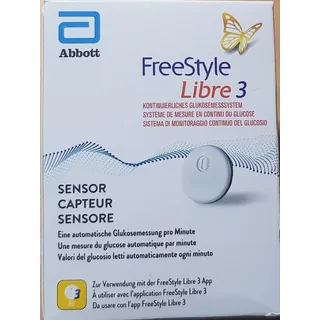 FreeStyle Libre3 Sensor von Abbott NEU&OVP MHD 05/2026 *** SOFORTKAUF ***