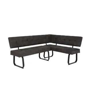 Hela Luise linksbündig 202 x 152 cm vintage anthrazit