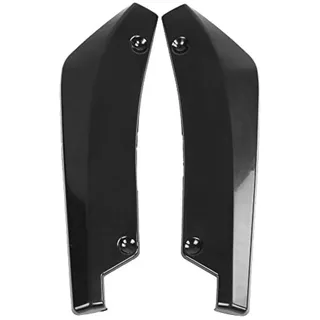 MNHCAC Auto Heckstoßstange Lip Diffusor Für Peugeot 3008 III (Phase I, 2023) 2023 2024-2025, Auto Seitenfender Rock Splitter Canard Protector, Wrap Angle Spoiler,Black