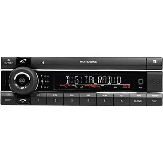 Axion MCR 1120 DAB+ Autoradio 1 DIN mit Bluetooth/USB/AUX