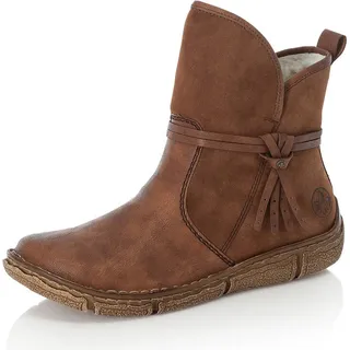 Rieker Damen Stiefeletten, Braun 36 EU