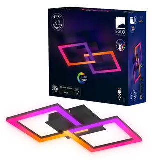EGLO RGBIC 1 quadratisch schwarz