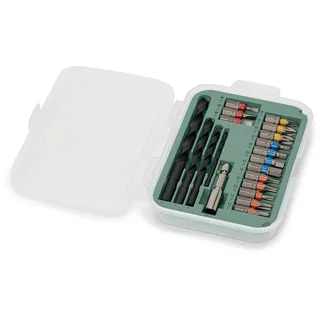 Tchibo - Set für Schraub- und Bohrmaschine - silber