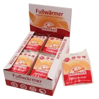 HeatPaxx Wärmepads HX101 Fußwärmer 8h Wärme, selbstklebend, 40 Paar