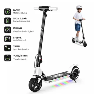 isinwheel S7/S4/MiniSpider Elektroroller für Kinder und Jugendliche (Höhenverstellbar)