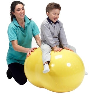 GYMNIC Physio Roll Gymnastikball, Physio Roll, gelb