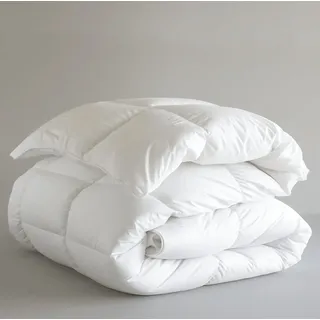 knerst Daunendecke Germany - Bettdecke - extraweiche Decke mit Daunen - Größe: 155 x 220 cm - Wärmegrad: Extra Warm