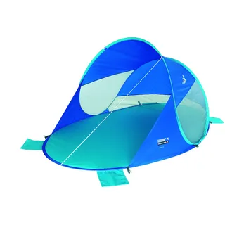 High Peak Pop up Strandmuschel Calobra, blau/Türkis,