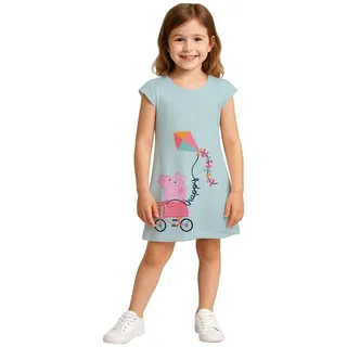 Peppa Wutz Kleid - Türkis - 110 - 116