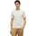 Herren T-Shirt Kurzarm Seasonal Solid mit Rundhalsausschnitt Elfenbein newsprint S