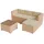 Lounge-Set creme/sand