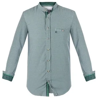 FUCHS Trachtenhemd Hemd Georg grün mit Stehkragen grün L