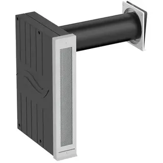 Inventer Wohnraumlüfter iV14-Zero Corner ? Ø 160 mm ? Unsichtbar für Wandeinbau ...