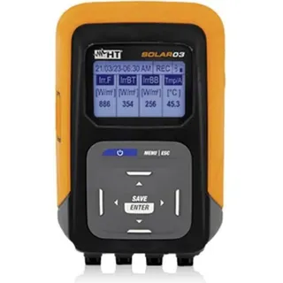HT Instruments 1006730 Solar-03 Multi-Datenlogger Messgröße Temperatur, Einstra, Messtechnik