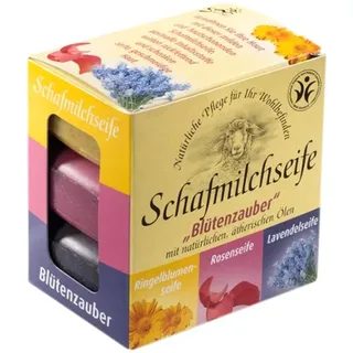 Saling Schafmilchseife Blütenzauber 3 Stück