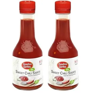 Bamboo Garden Bio Sweet Chili Sauce, 200 ml (Verpackungsdesign kann abweichen) (Packung mit 2)