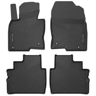 WALSER Auto-Fußmatten Automatte Passform RM (4 St), für MAZDA CX-5 (KF) MAZDA CX-5 (KF), YB 11/2016-, CX-5 11/2016- schwarz