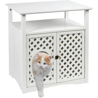 Kerbl Katzenschrank Helena 64x46x65cm Weiß