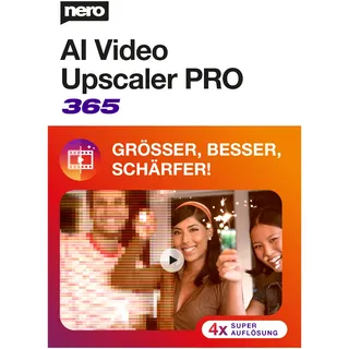 Nero AI Video Upscaler Pro 365 Abonnement