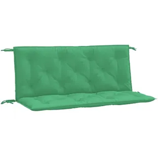 vidaXL Bankauflage 120 x 50 x 7 cm grün 2 St.