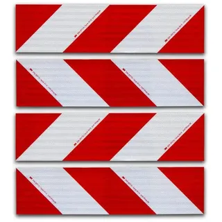 UvV Magnetische 3M 823i Kfz-Warnmarkierung Anwendungspaket 4 Streifen Magnetfolie