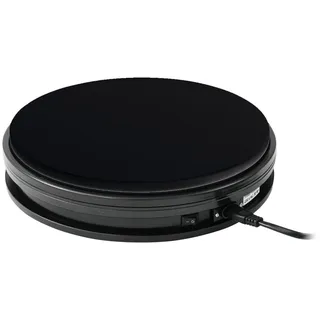 Europalms Drehteller 25cm bis 25kg Schwarz