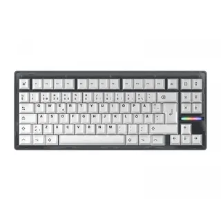 Wooting 80HE Ghost ISO + BoW Keycaps