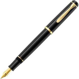 Pelikan Classic P200 Patronenfüller schwarz/gold F (fein), 1 St.
