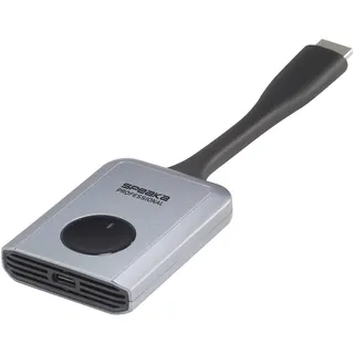 SpeaKa Professional SP-WTR-400 HDMI-Funkübertragung (Set) 30 m 2.4 GHz, 5 GHz 1920 x 1080 Pixel Sichere Funkübertragung