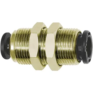 Riegler Gerade Schott-Steckverbindung red. »click-clock« M20x1,0, Ã ̃8/12mm