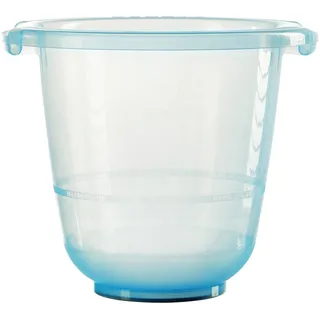 tummy tub das Original - Badeeimer kippsicher, rutschfest und schadstofffrei, blau, für Kleinkinder