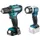 DF333DSAL1 inkl. 2 x 2 Ah + Schnellladegerät + Koffer + LED-Akku-Handstrahler