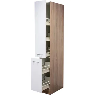 Flex-Well Apothekerschrank Samoa 30 x 57 x 200 cm Weiß