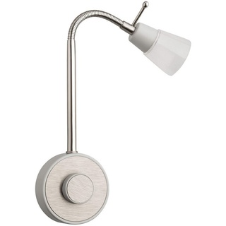 sebson Steckdosenlampe dimmbar - Leuchte für die Steckdose 2W, LED mit Schwanenhals
