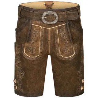 Nübler Kinderlederhose kurz Alfons in Braun | Gr.: 128