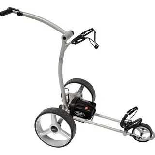 BeeGon Golf Elektro-Golftrolley GT-X400 Pro Silbergrau mit 18Ah-Lithium-Akku