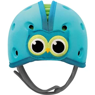 Reer SafeheadBABY Babyhelm Eule, blau-grün