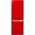 HKGK14349DR Kühl-Gefrierkombination (175 l, 1430 mm hoch, Rot)