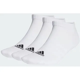 adidas Cushioned Low-Cut Socken 3er Pack White / Black 28-30