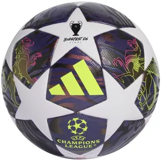 adidas UEFA Champions League Final League J350 Ball Kinder Outdoor-Fußball, Lila