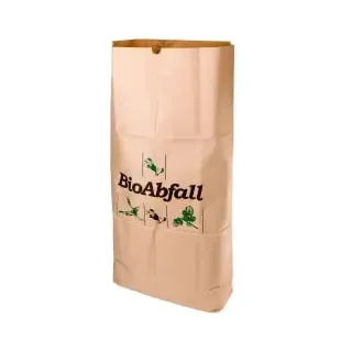 Natura BioMat BIOMAT® Einstecksäcke aus Kraftpapier 240 Liter, PSE-240-ZF , 1 Bündel = 25 Einstecksäcke