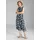 Abendkleid Blau/Grau 46