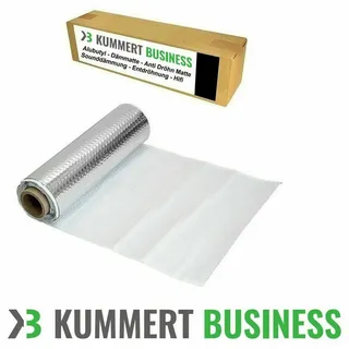 Kummert Business Alubutyl Dämmmatte Anti Dröhn Matte DSM Bitumen-Ersatz PKW KFZ Auto-Lautsprecher silberfarben